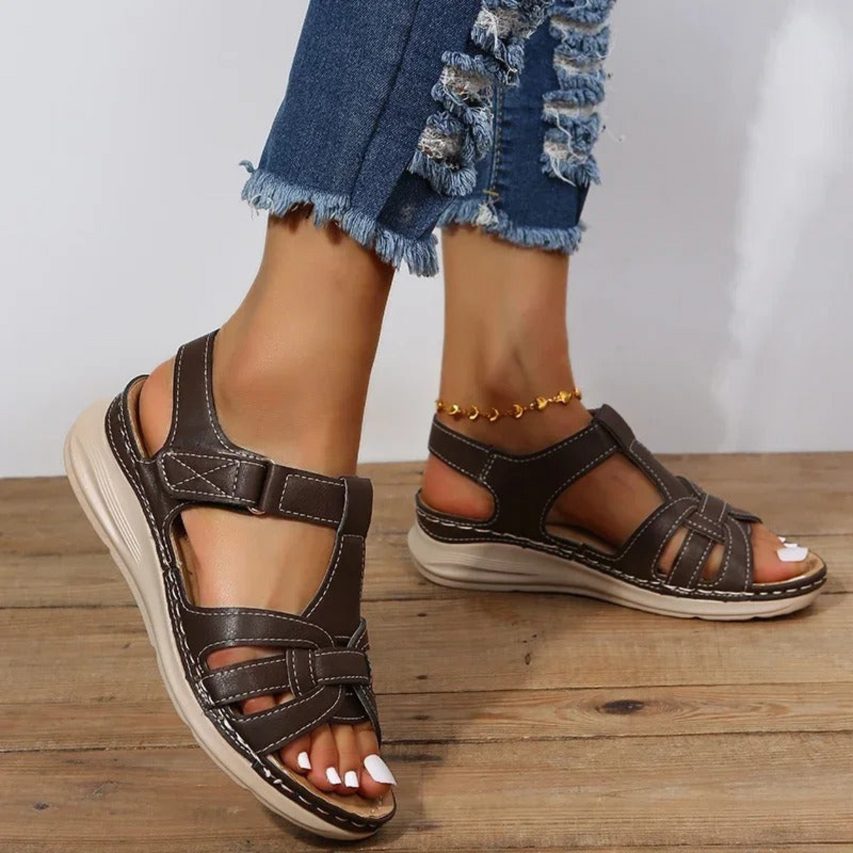 Dione | Women's Orthopedic Sandals | Arch Support & Ergonomic Comfort