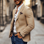 Odette | Men's Slim Fit Blazer | Two Button, Notch Lapel | S–3XL