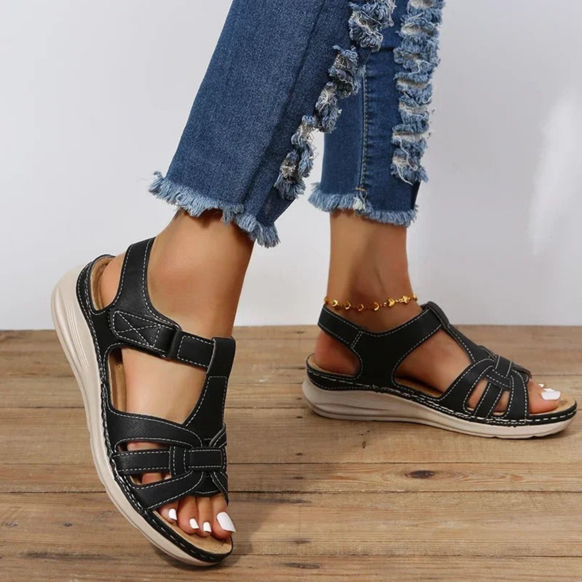 Dione | Women's Orthopedic Sandals | Arch Support & Ergonomic Comfort