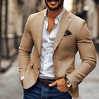 Odette | Men's Slim Fit Blazer | Two Button, Notch Lapel | S–3XL