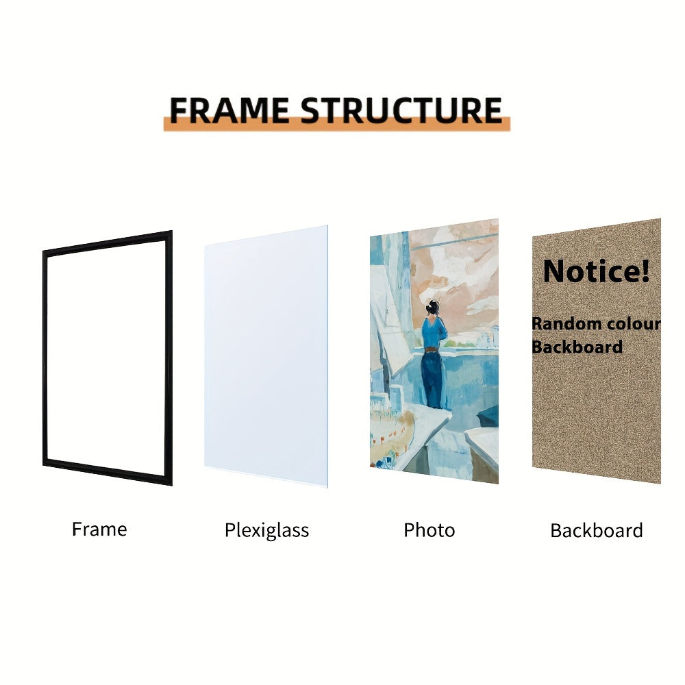 Maeve | Photo Frame | Wall & Table Display | Black, Rectangular