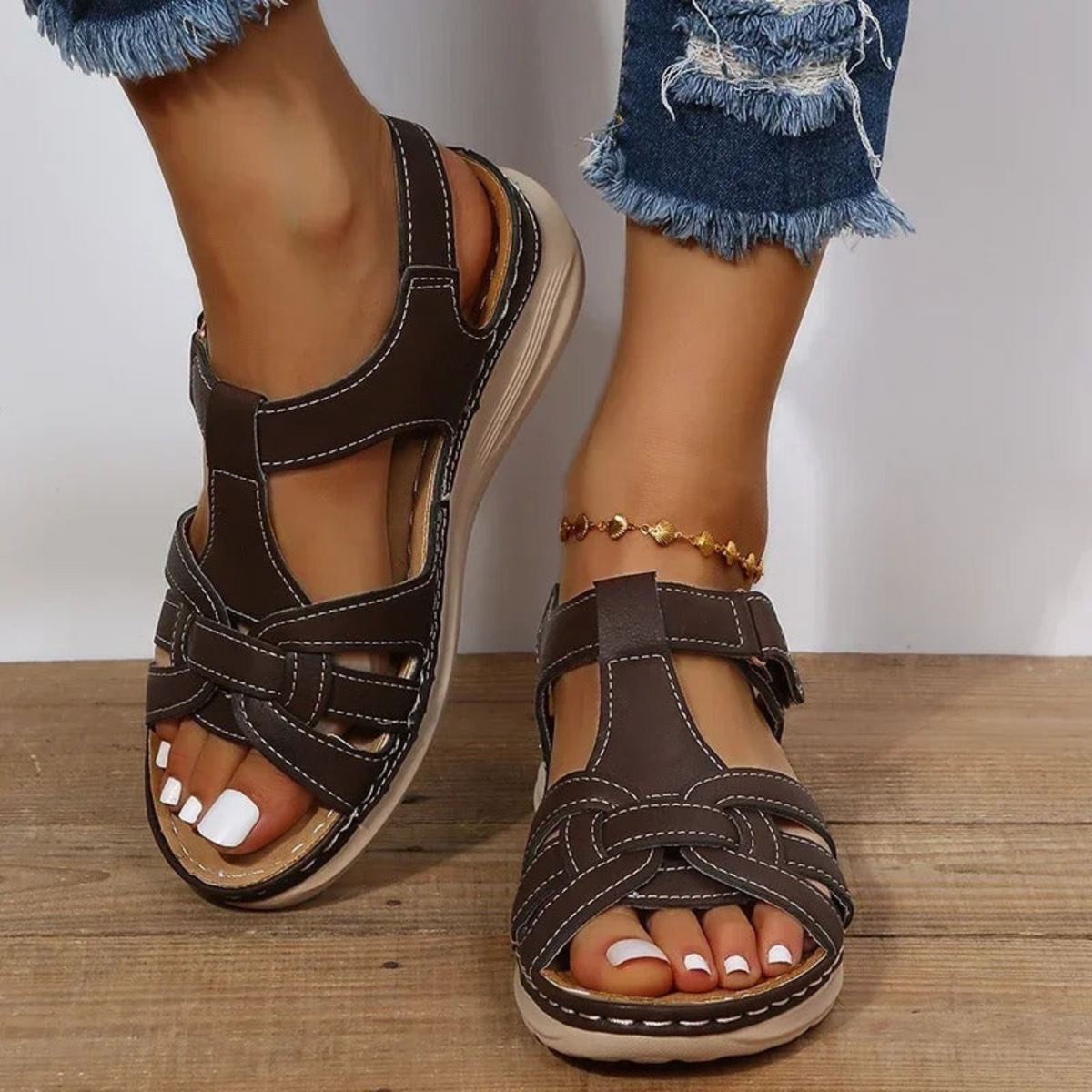 Dione | Women's Orthopedic Sandals | Arch Support & Ergonomic Comfort