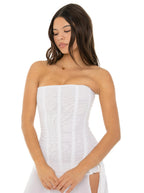 Aria | Women's Corset Top | Strapless, Structured, Fitted