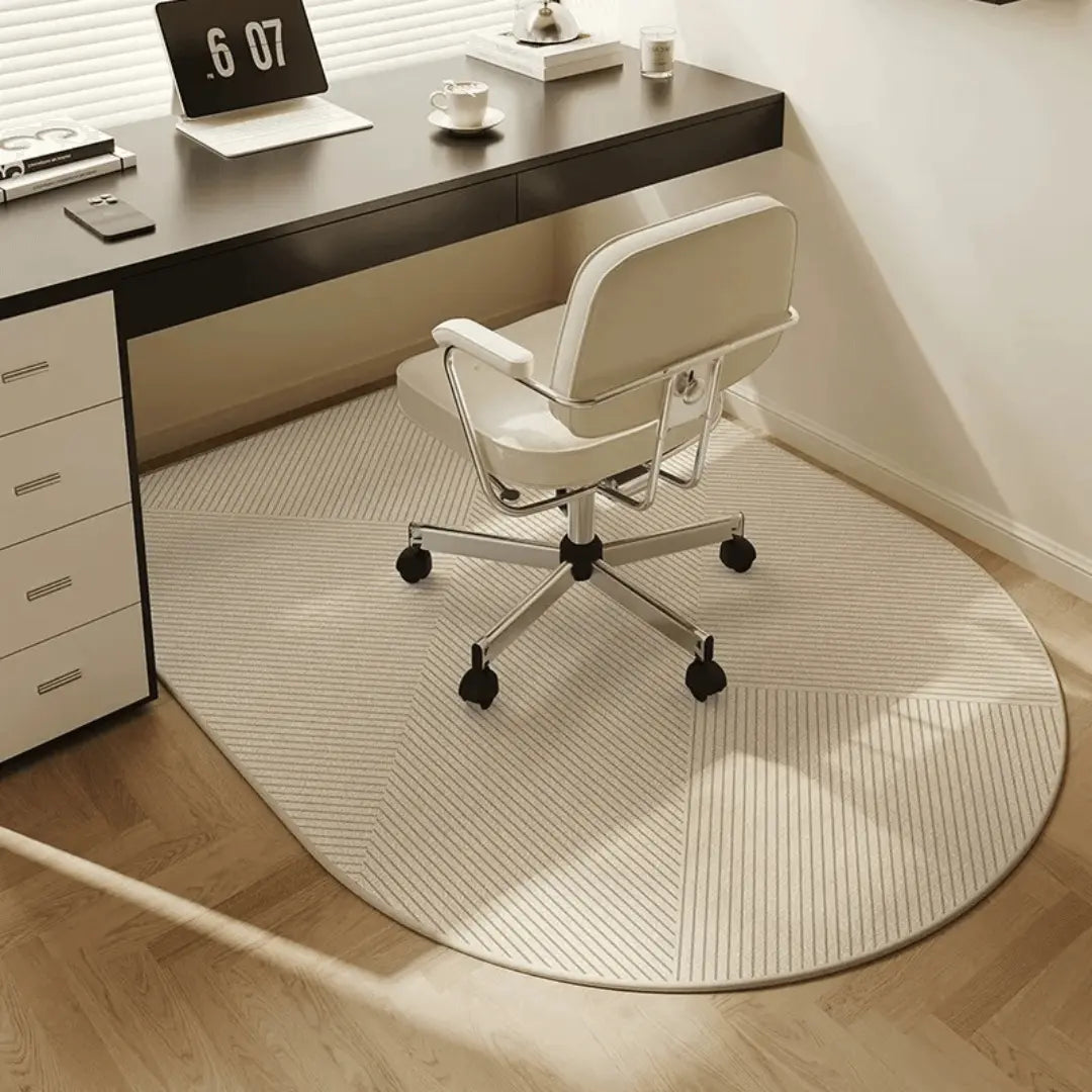 Linnea | Office Chair Mat | Floor Protection, Non-Slip Backing | Polyester