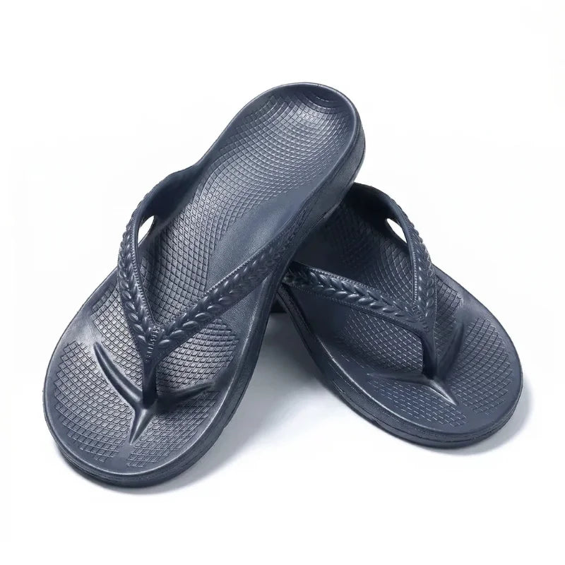 Flip flops women arch support pain free walking comfort shoes