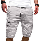 Mens shorts cargo casual multi pocket lightweight breathable relaxed fit