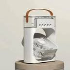 Freya | Air Cooler Fan | 3-in-1 Cooling, White, 7-Color LED, 600ml Tank