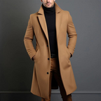 Zelda | Men's Wool Coat | Classic Fit, Warm | Black, Brown, Grey, Blue
