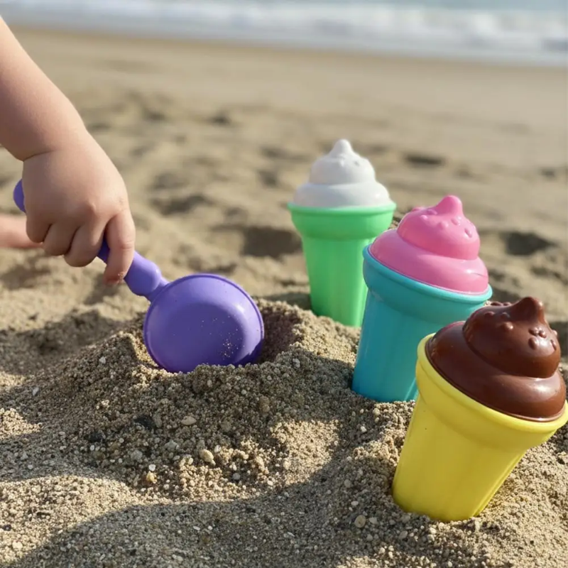 Talia | Sand Play Set | Beach Ice Cream Toy | Creative Outdoor Kids Toy