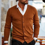 Men Knit Cardigan Comfortable Fit