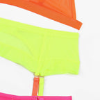 Thea | Neon Lingerie Set | EDM Festival, Rave | Neon Yellow, Pink, Orange