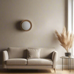Marlow | Wall Light | Scandinavian Round Frame, Globe Shade | Indoor