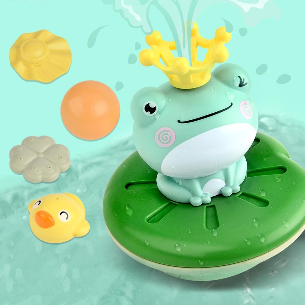 Eira | Bath Toy Fountain | Frog Sprinkler for Toddlers | Battery-Powered