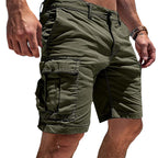 Womens Cargo Shorts Relaxed Fit Multi Pocket Durable Casual Style