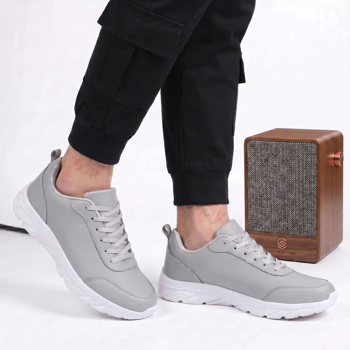 Men Orthopedic Shoes Wide Toe Box Arch Support Insoles Included