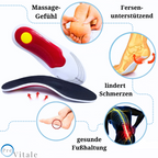 Orthopedic insoles arch support therapy cushioned unisex adult