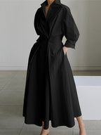 Honor | Shirt Dress | Button-Front, Belted Waist | Women's Midi