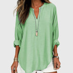 Embla | Women's Beach Shirt | Flowy, Long Sleeve, Relaxed Fit