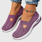 Greta | Women's Orthopaedic Slip-On Shoes | Knitted, Cushioned Sole, All-Day Comfort