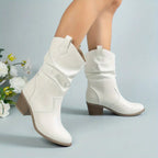 Women Ankle Boots Western Style