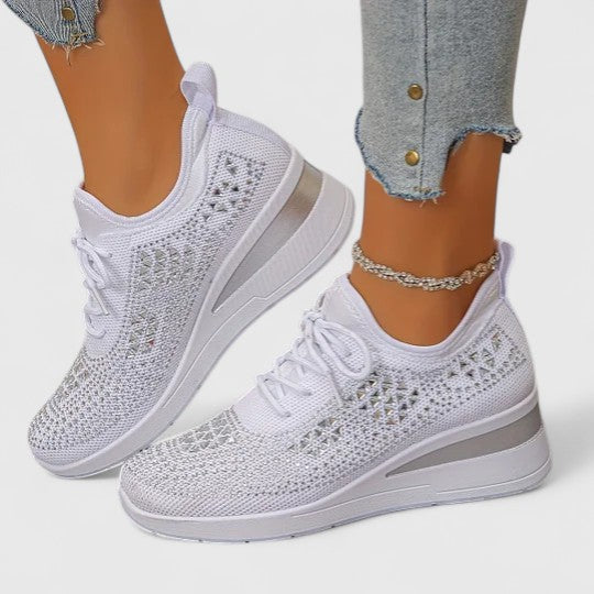 Women Orthopedic Sneakers Wide Toe Box Arch Support