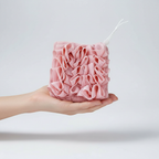 Kira | Soap Dispenser Sponge | 2-in-1 Shower Accessory | Soft, Reusable