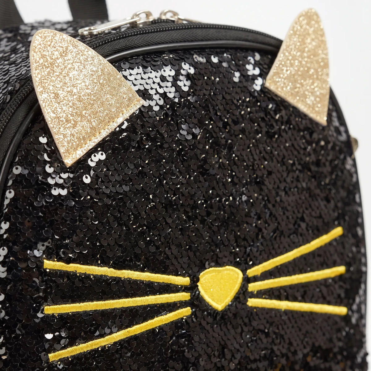 Ottavia | Kids School Backpack Set | 3-Piece, Cat Design, Black | Girls