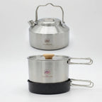 Gigi | Camping Cookware Set | 3-Piece Outdoor Kit | Kettle, Pot & Pan