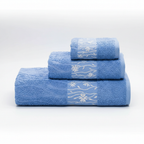 Towel Set | 3-Piece, 100% Ring-Spun Cotton, Soft & Absorbent | Lux