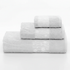 Towel Set | 3-Piece, 100% Ring-Spun Cotton, Soft & Absorbent | Lux