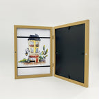 Sorrel | Children's Art Frame | A4 Front Opening, Flip Frame | Wood