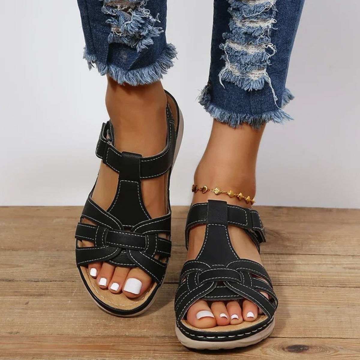Dione | Women's Orthopedic Sandals | Arch Support & Ergonomic Comfort