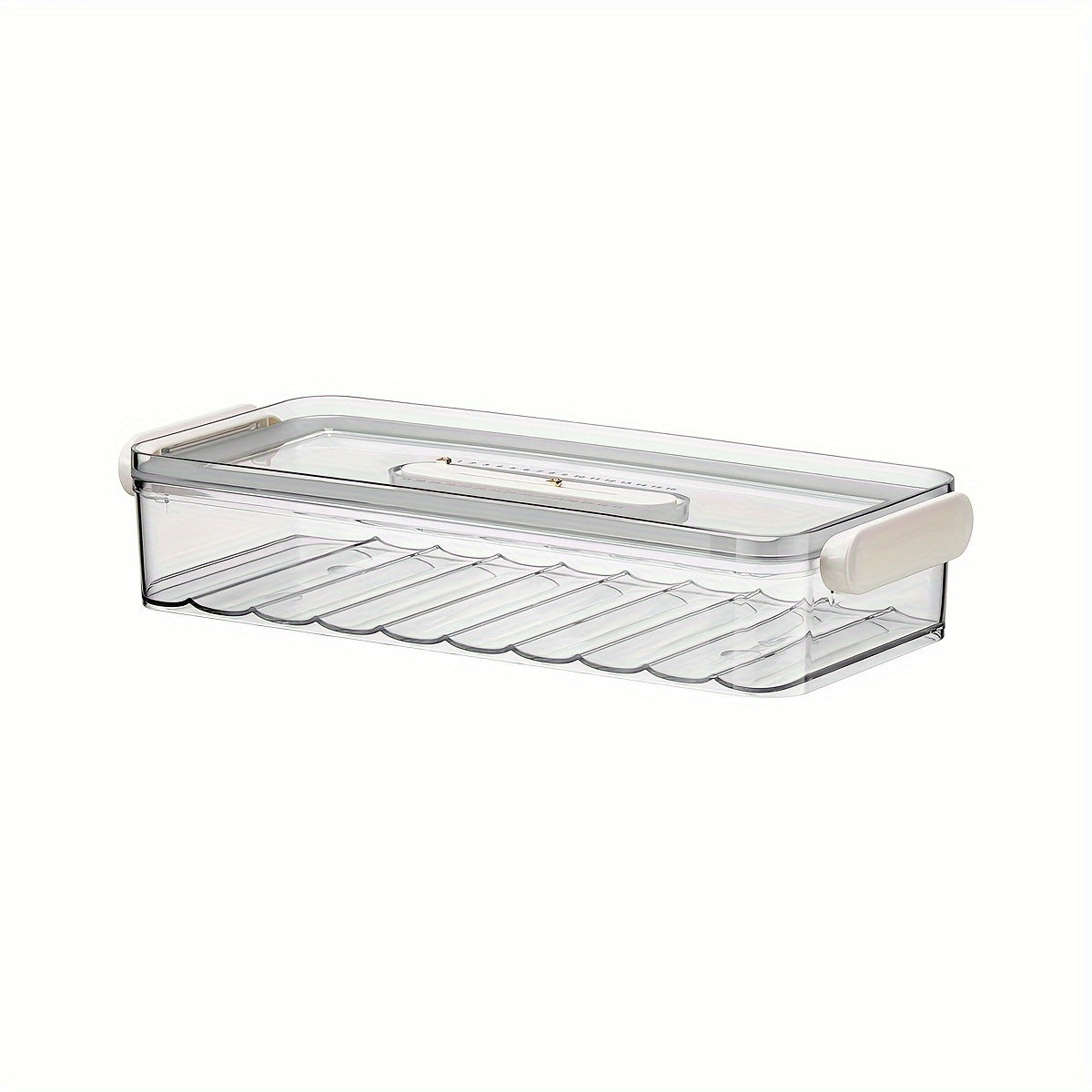 Cassia | Refrigerator Storage Box | Food-Safe PET Container | Single & Double Layer