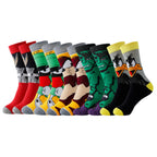 Galia | Cartoon Socks Set | Fun Character Designs | Polyester, Ankle