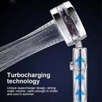 Lyra | Shower Head | 360° Rotatable, High Pressure | Water Saving