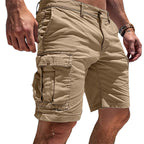 Womens Cargo Shorts Relaxed Fit Multi Pocket Durable Casual Style
