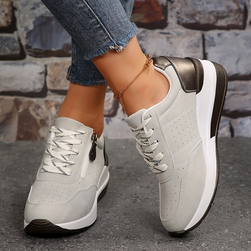 Orthopedic Sneakers Height Boosting Cushioned Support