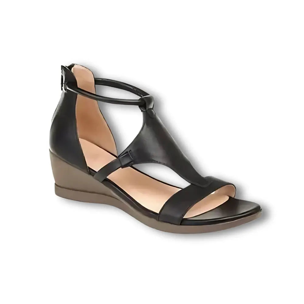 Lyra | Women's Wedge Sandals | Orthopedic, 5cm Heel, Open Toe
