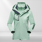 Women 3 in 1 Waterproof Jacket Fleece