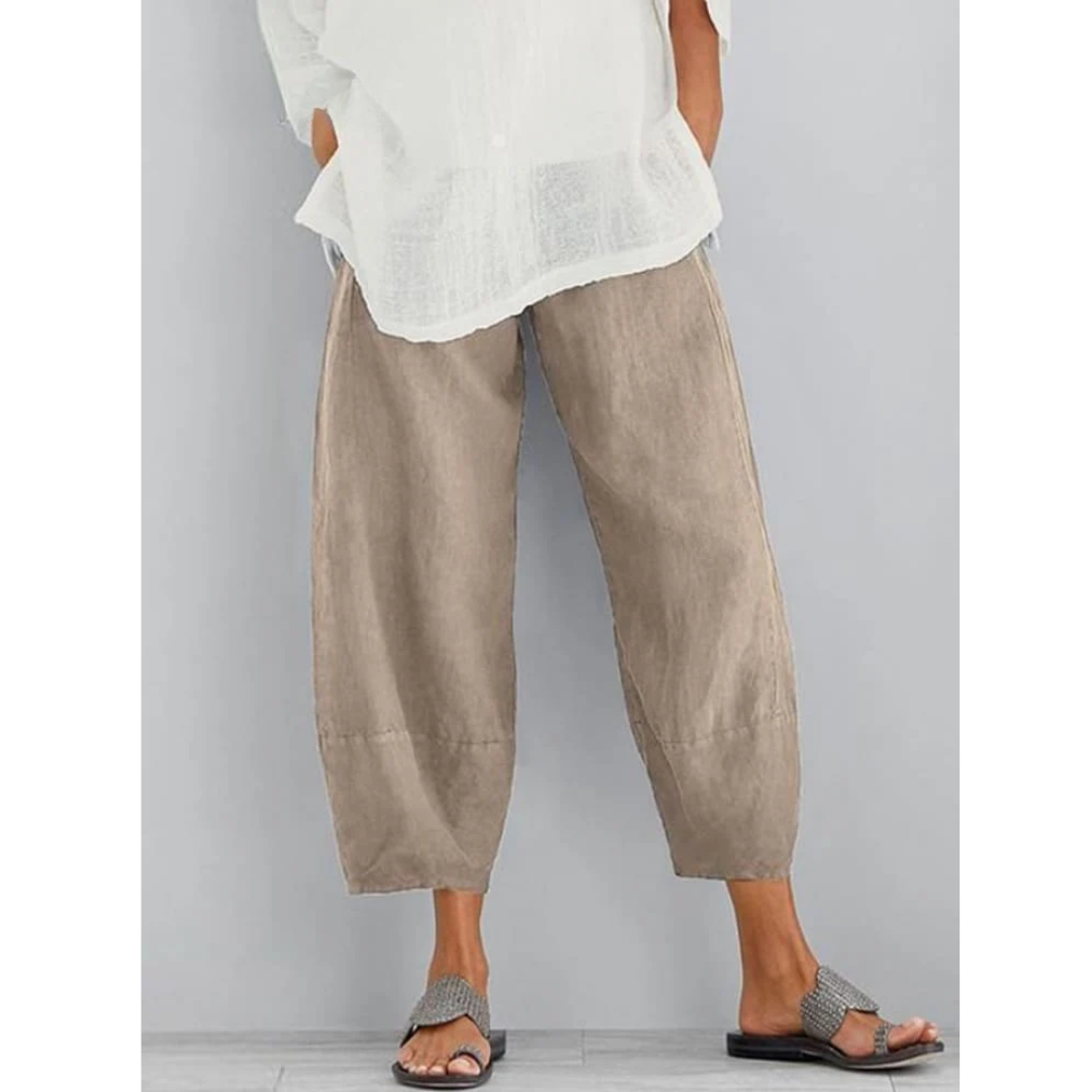 Seraphina | Women's Leisure Pants | Linen Cotton, Breathable | Casual Fit