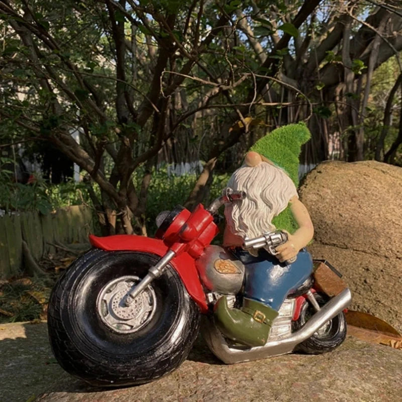 Linnea | Solar Garden Gnomes | Outdoor Decor, Weather-Resistant | Warm White Glow