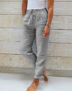 Jade | Women's Casual Trousers | Elasticated Waist, All-Day Comfort | 6 Colours