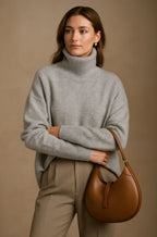 Women Knit Sweater Featherweight