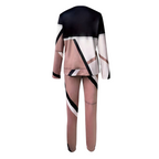 Women 2 Piece Lounge Set O-Neck Sweater Wide Leg Pants