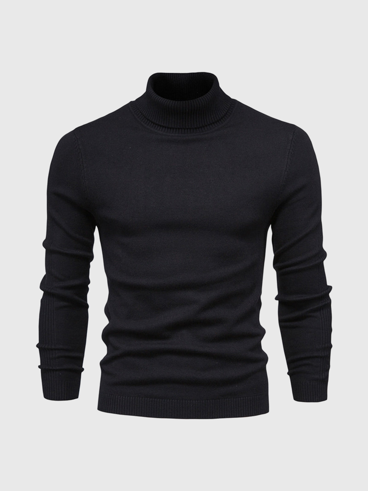 Edith | Men's Turtleneck Sweater | Autumn, Slim Fit | Cotton, Versatile