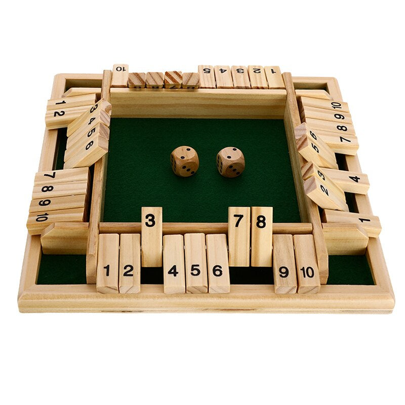 Family Board Game | Fun Addition & Strategy for Kids | Wood, Ages 3+