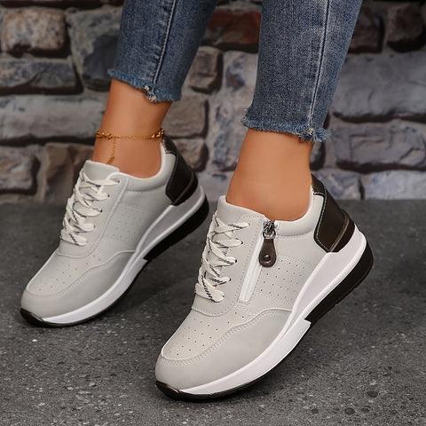 Orthopedic Sneakers Height Boosting Cushioned Support