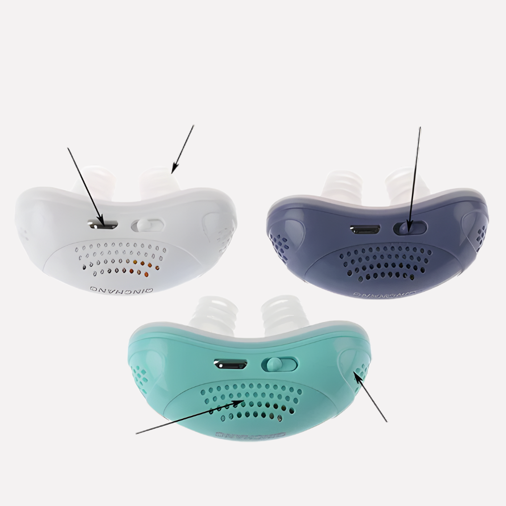 Alba | Anti-Snoring Device | Nasal Airflow, USB Rechargeable | Quiet Sleep