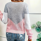Halcyon | Women's Relaxed Fit Pullover | Casual Everyday Sweater | Pink