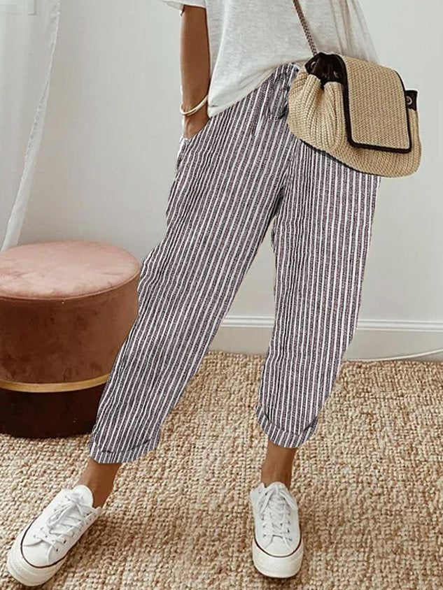 Embla | Women's Linen Pants | Casual, Breathable | Relaxed Fit